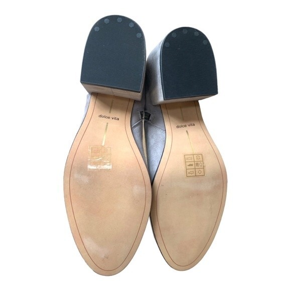 Dolce Vita | Maude Zippered Boots Ankle Mid Heel Boot Booties 9 - Picture 7 of 11